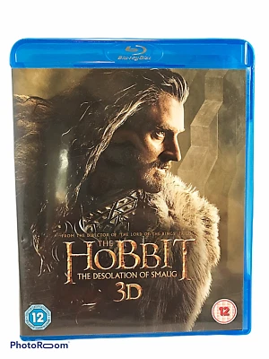 The Hobbit 3D The Desolation Of Smaug Blue Ray 4 Disc Set - Image 1 of 4