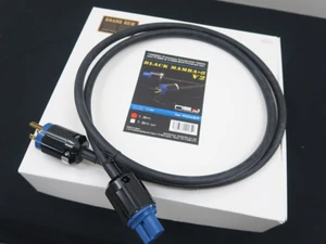 Oyaide Black Mamba Alpha V2 1.8m Audio Power Cable 100% Genuine Brand NEW - Picture 1 of 3