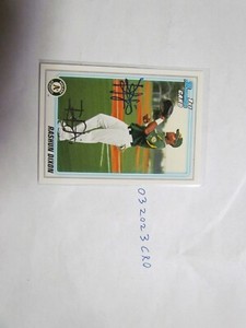 2010 Bowman Rashun Dixon signed Baseball Card 5