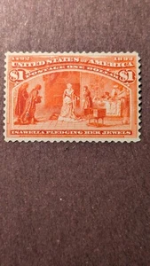 U.S. Stamp #241 very fine mint original gum with P.F. certificate. Bright Color - Picture 1 of 3