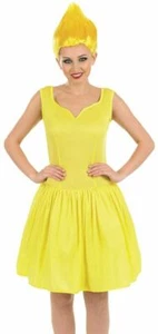 Neon Pixie Costume - Halloween Party Fancy Dress - Picture 1 of 6