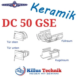 ATMOS DC50GSE Keramische Auskleidung Füllraumkeramik, Halbmond Brennkammer - Bild 1 von 17