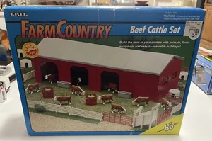 ERTL Farm Country 1:64 Beef Cattle Set #4311 New In Box 65 pcs - Picture 1 of 4