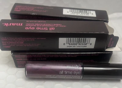 MARK ALL TIME HOOK UP LONGWEAR EYE SHADOW PURPLE RAIN (LOT OF 4)NIB - Image 1 of 4