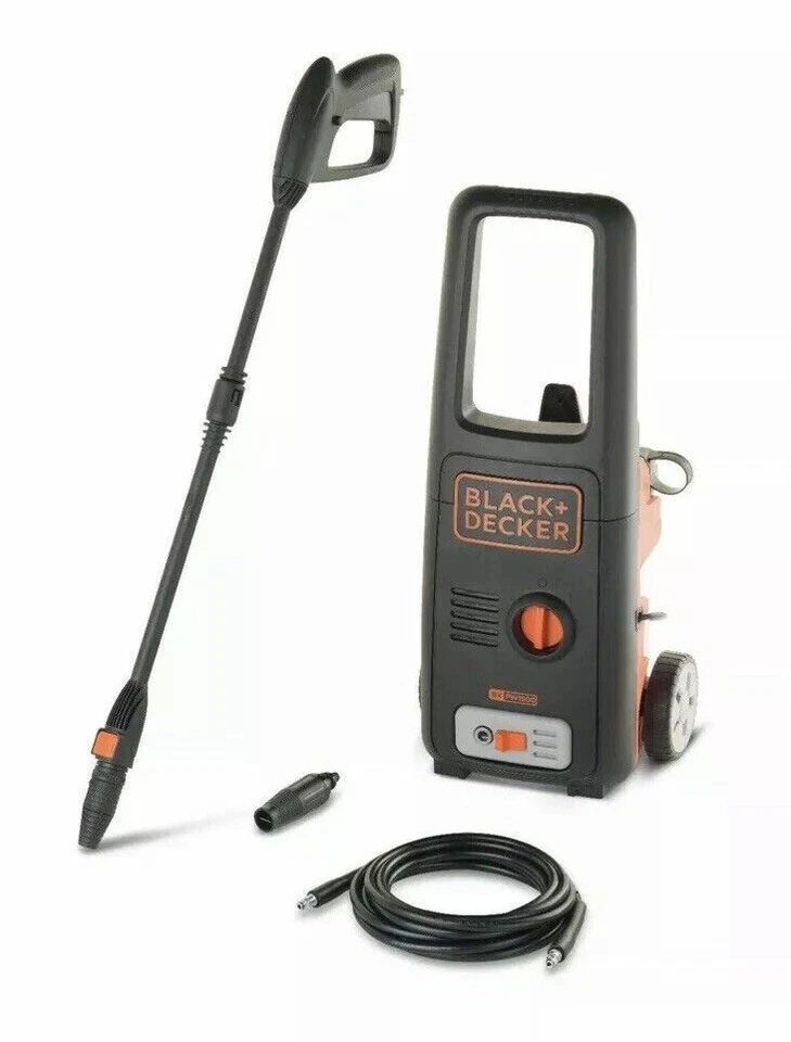 BLACK+DECKER BXPW1500E 1500W High Pressure Washer - Black
