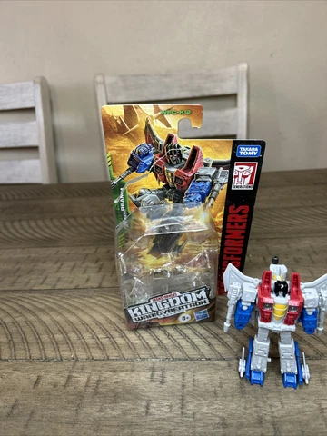 Transformers Kingdom WFC Core Class Starscream Damaged Packaging Cover