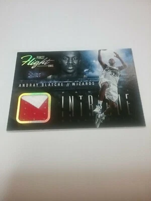 Andre Blatche Wizards 2013-14 Panini Intrigue First Hight Unis Prime #14 24/25 - Image 1 of 4