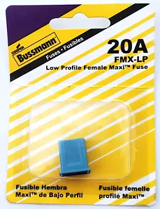 Bussmann FMX-20LP Fuse 20 Amp Female Maxi 32 VDC Automotive Low Profile - Picture 1 of 10