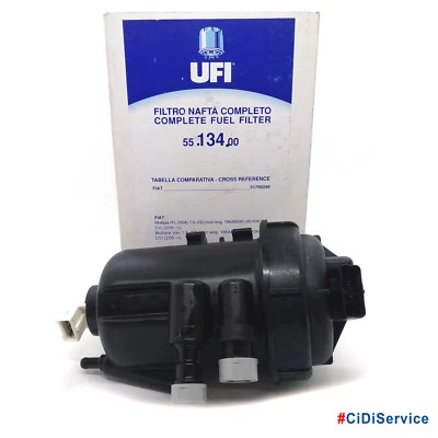 Filtro Gasolio Completo UFI Fiat Multipla 1.9 JTD 85 KW 115 CV da 02.2005 - Imagen 1 de 4
