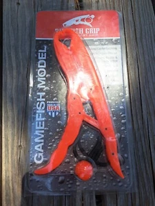 Alicates de pesca originales The Fish Grip NARANJA soporte de agarre labial agarrador flotante - Imagen 1 de 3