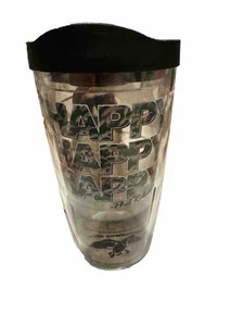 Tervis Duck Dynasty 16 oz Tumbler with Phil Robertson, “Happy Happy Happy” - Picture 1 of 5