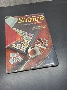 All Color Book of Stamps - Chapman & Baker - hardcover vintage stamp book - Picture 1 of 12