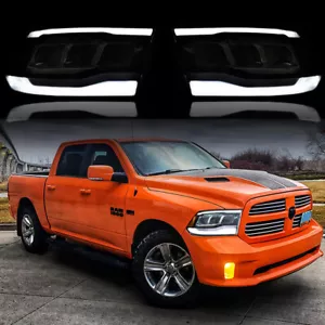 Set (2) VLAND LED Headlight For 2009-2018 Dodge Ram 1500 2500 3500 Pickup Truck - Picture 1 of 16