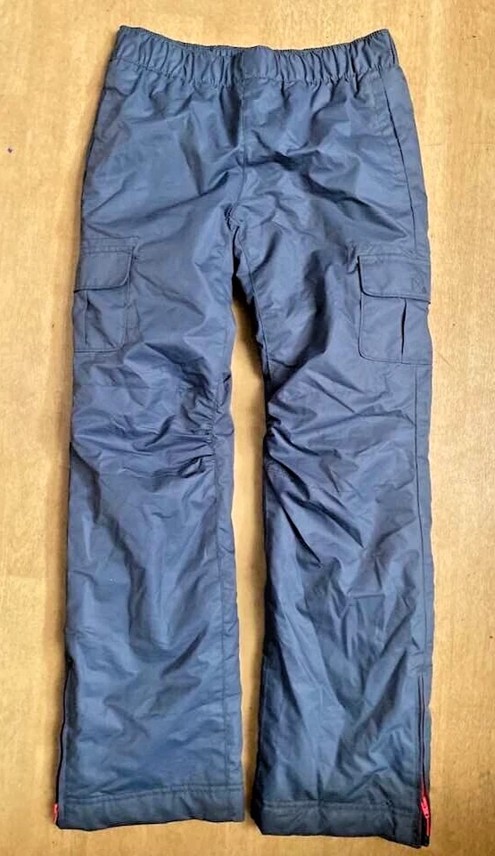 Pantalones de nieve KNIGHT TIME grises resistentes al agua talla grande (10-12) azul marino antiguo juvenil Foto 1 de 4