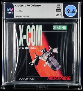 X-COM: UFO Defense, Jewel Case, Near Mint/Mint, WATA 9.6 A++ - Picture 1 of 5