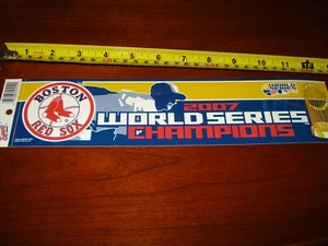 2007 red sox world series Trophy bumper sticker - Picture 1 of 1