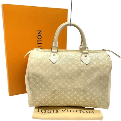 Auténtico Bolso Louis Vuitton Monograma Mini Dune Speedy 30 Mini Boston con B OT110010 Foto 1 de 4