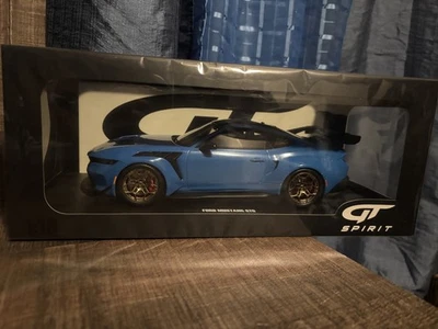 GT Spirit Escala 1/18 2025 Ford Mustang GTD Grabber Azul Metálico (Emisión Tornillo) Foto 1 de 4