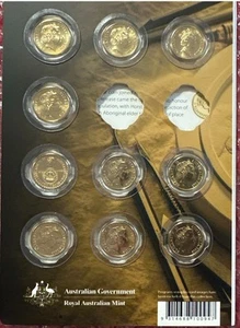 2018 30th Anniversary of the $2 Coin set in folder - No Coronation Or Red Poppy - Picture 1 of 4