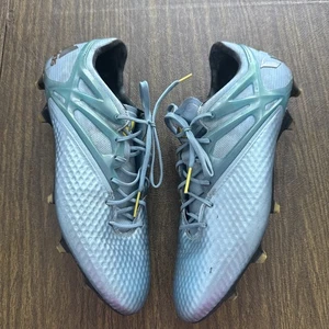 ADIDAS Messi 15.1 FG/AG B23773 Ice Metallic Blue Mens Size 10 Soccer Cleats Boot - Picture 1 of 7