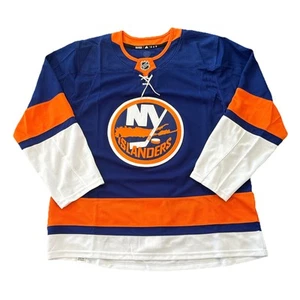 New York Islanders Jersey 2XL 56 Mens Fight Strap Blue Adidas New With Tags - Picture 1 of 13