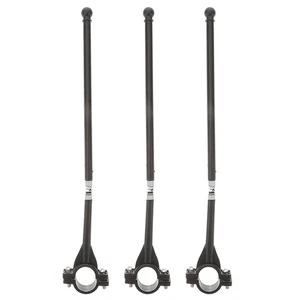 Kit Supporto Bici Palo Bandiera Manubrio 3 Pezzi Supporto Ciclismo Fibra di Vetro - Foto 1 di 12