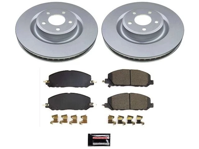 Kit de pastillas de freno delanteras y rotor para Ford Lincoln Explorer Aviator 20-25 GAS YZ29B6 Foto 1 de 1