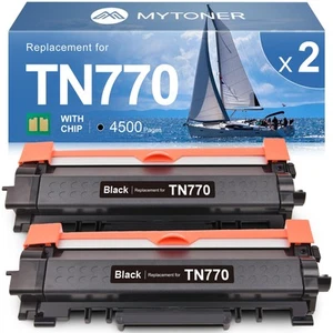 Repuesto de tóner compatible para Brother TN-770 TN770 Super High Yield negro... - Imagen 1 de 7