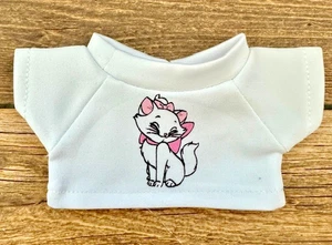 FITS labub Doll Clothes Tee Shirt 15-17cm Cat Kitten Marie Pink Bow Sassy - Picture 1 of 1
