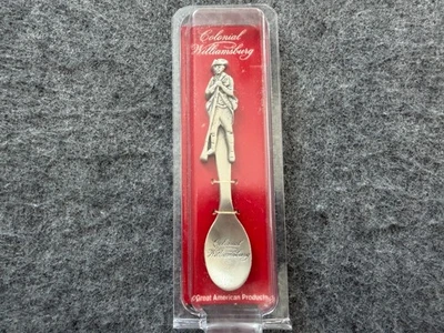 Cuchara de recuerdo vintage colonial Williamsburg Foto 1 de 2