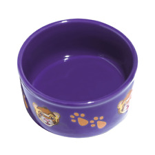 Kaytee Paw-Print PetWare ceramic bowl for ferret and small animals, ferret plate