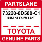 73220-0D500-C1 Toyota OEM Genuine BELT ASSY, FR SEAT