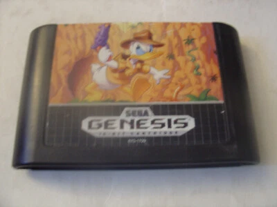 QuackShot Starring Donald Duck (Sega Genesis, 1991) Authentic Tested Working - Image 1 of 2