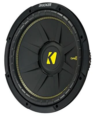 KICKER 12" CompC124 Woofer (CWCD124) 30 cm Auto Subwoofer Kfz Chassis Free Air - Bild 1 von 4