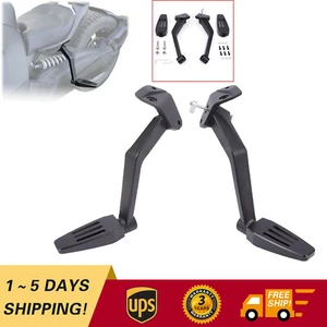 Passenger Foot Pegs Floorboards Pedal for Can-Am Ryker 600 900 2019-2024 2025 - Picture 1 of 13