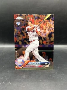 2018 Topps Chrome #70 Rhys Hoskins RC - Picture 1 of 2