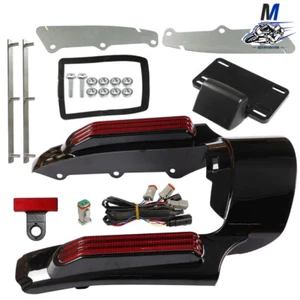 For Touring Road King FLHR Street Glide FLHX Rear Fender Fascia LED Light - Picture 1 of 10