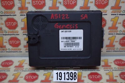 2013-2016 HYUNDAI GENESIS COUPE 3.8L BODY CONTROL MODULE BCU BCM 95400-2M850 OEM - Image 1 of 4