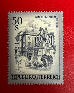 Briefmarke 1975 Republik Österreich Kongresszentrum Hofburg Postfrisch - Bild 1 von 1