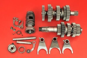 1996 - 2003 Suzuki RM250 RM 250 Complete Transmission Tranny Gear Fork Set - Picture 1 of 13
