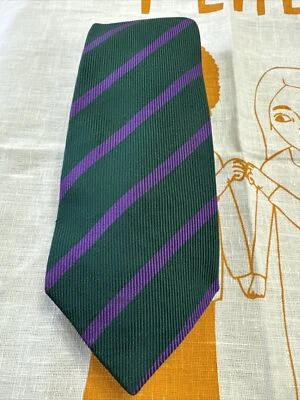 Corbata de cuello de seda a cuadros multicolor Turnbull & Asser para hombre Foto 1 de 4