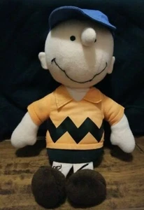 Charlie Brown Stofftier Plüsch Puppe Spielzeug 1966 United Feature Syndicate selten Vintage  - Bild 1 von 4