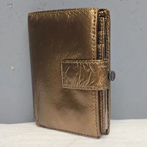Hobo Bronze Leather Wallet - Imagen 1 de 8