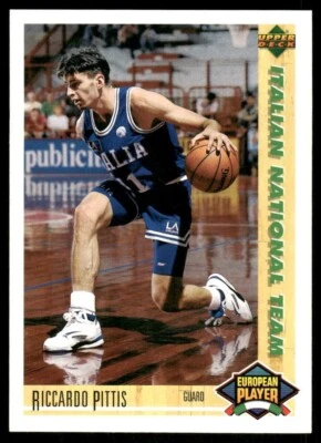 1991-92 Upper Deck Int'l Spanish #113 Riccardo Pittis - Image 1 of 2