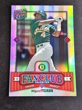 2002 (ATHLETICS) Donruss Best of Fan Club #264 Miguel Tejada FC 987/2025