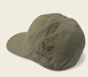 US Army USAAF A3 Mechanics Cap Air Force Wings Insignia Baseball WWII WK2 D-Day - Picture 1 of 6