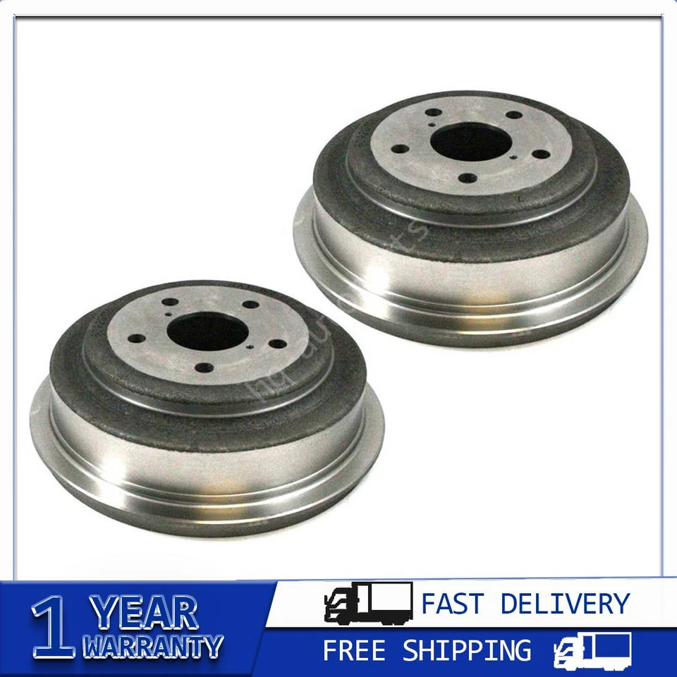 Rear Brake Drum 2PCS For Dodge Dakota 2005 2006 2007 2008 2009 2010 - Image 1 of 3