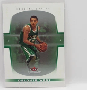 04-05 Fleer Genuine Delonte West Reflections Parallel Rookie #55/100 (Celtics) - Picture 1 of 2