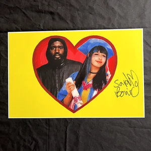 Signed Kero Kero Bonito Death Grips Poster w Exact Proof (Sarah Autograph) - Picture 1 of 8