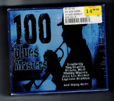 100 Blues Masters, Time Music International, 4 CD Box Set, New/Sealed - Image 1 of 4